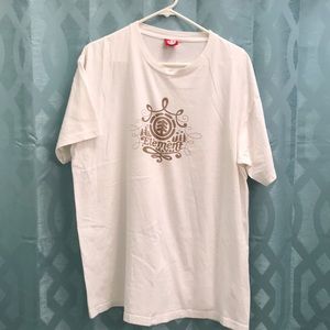 Element men’s size XL short sleeve tee shirt white